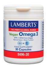 OMEGA 3 VEGANO – 30 CAPSULAS LAMBERTS
