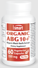 Organic ABG10+® EXTRACTO AJO NEGRO 60 CAPS SUPERSMART