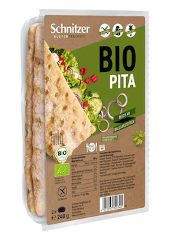 PAN DE PITA SIN GLUTEN SCHNITZER 240 G