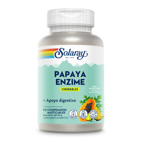 PAPAYA ENZIME 90comp mastic SOLARAY
