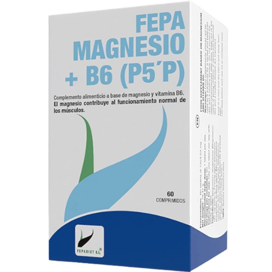 FEPA-MAGNESIO + B6 (P5P) 60 CAPS FEPADIET