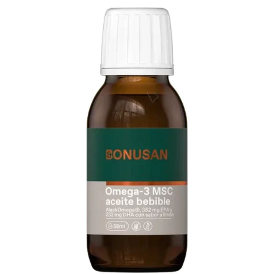 BONUSAN OMEGA-3 MSC ACEITE BEBIBLE 58 ML BONUSAN
