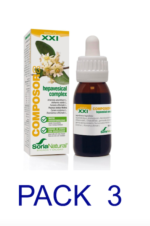 PACK 3X2 COMPOSOR 03 HEPAVESICAL COMPLEX 50 ML SORIA NATURAL ENVIO GRATIS