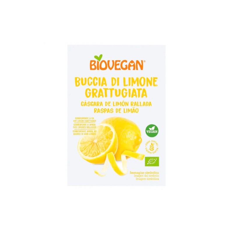 CASCARA DE LIMON RALLADA BIO 9 GR BIOVEGAN