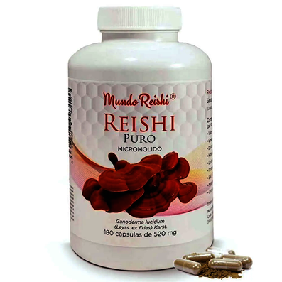 REISHI PURO 180 CAPS MUNDOREISHI