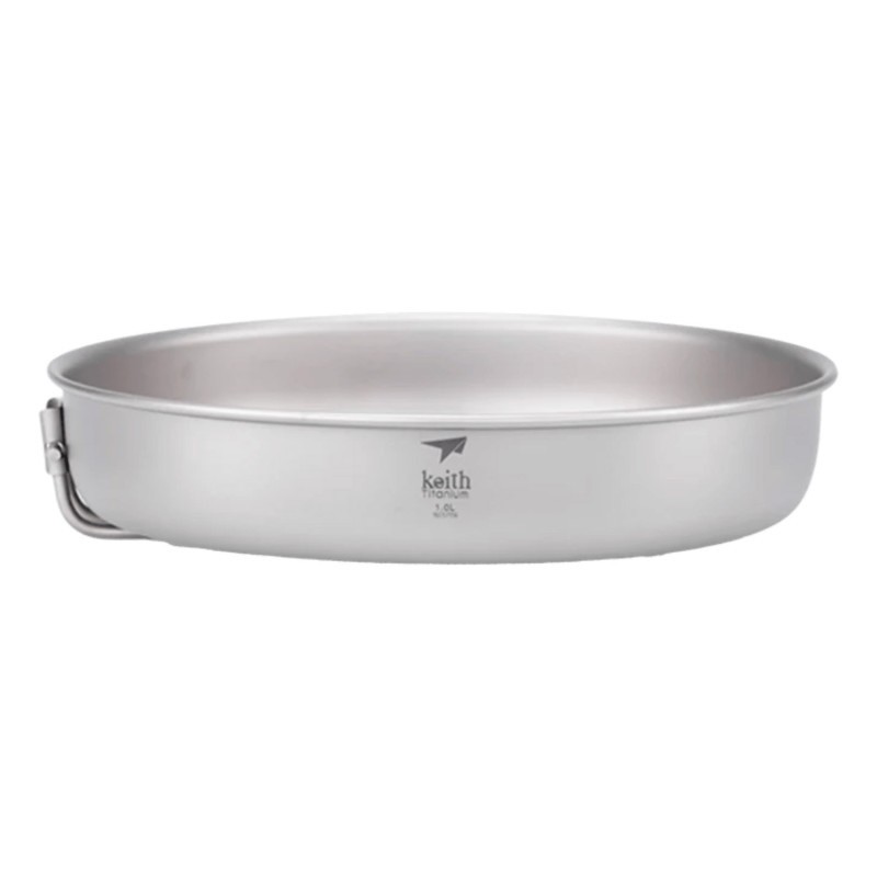 SARTEN de TITANIO CON ASA PLEGABLE 20 CMS- KEITH