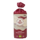 TORTITA DE ARROZ CON QUINUA REAL BIO GLUTEN FREE 100 gr. QUINUA REAL