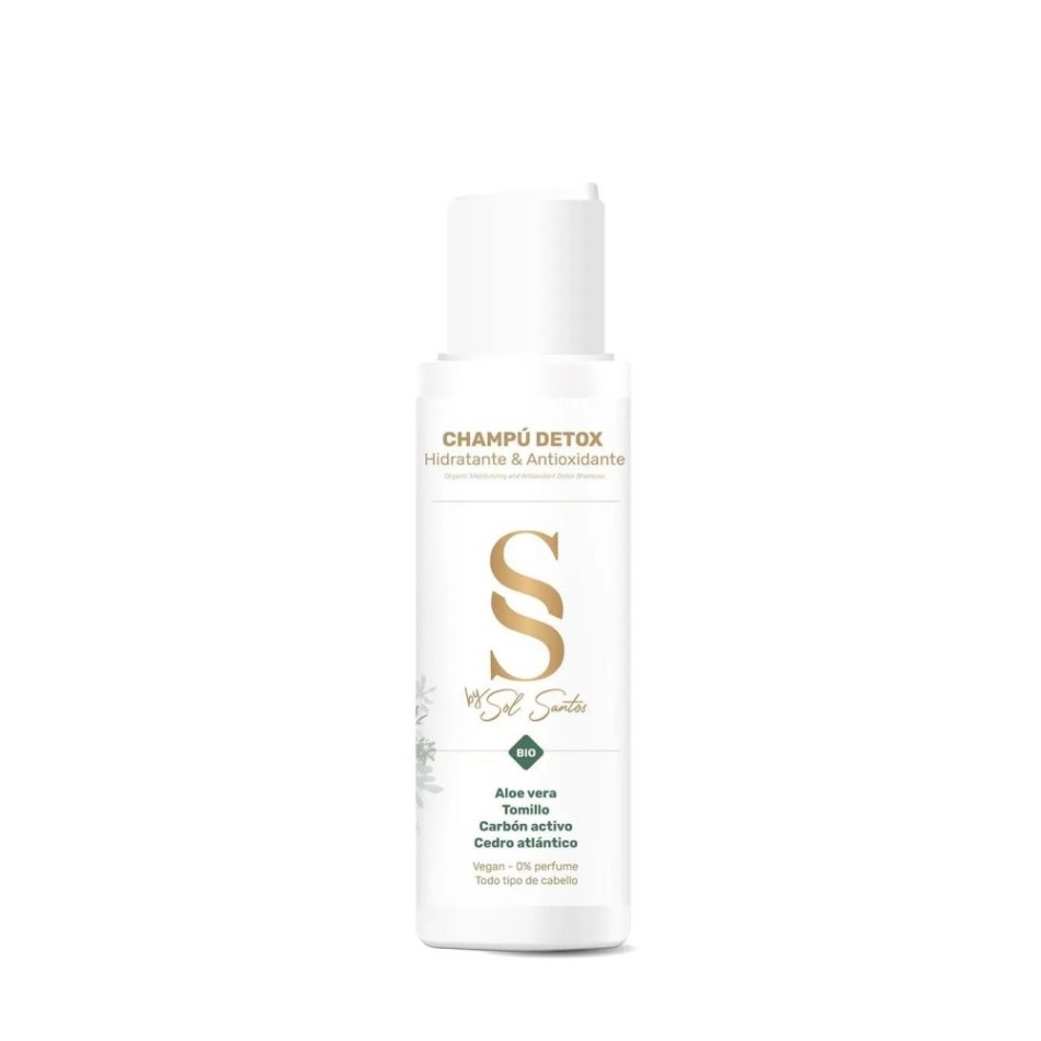 SOL SANTOS Champú detox hidratante - FORMATO VIAJE 100 ML
