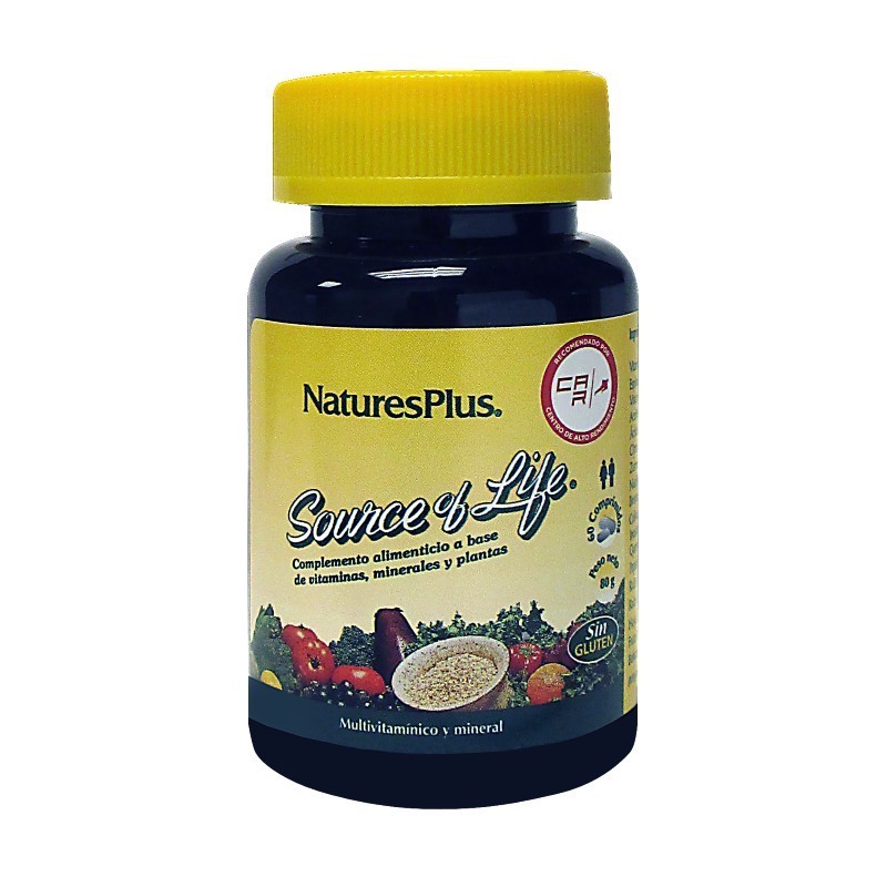 SOURCE OF LIFE 60comp. NATURE'S PLUS