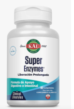 SUPER ENZYMES 60 comp ACCION PROLONGADA KAL