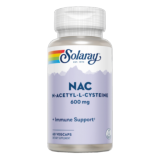 SUPER NAC 600 - 60 Vegcaps. sin gluten. Apto para vegetarianos. SOLARAY