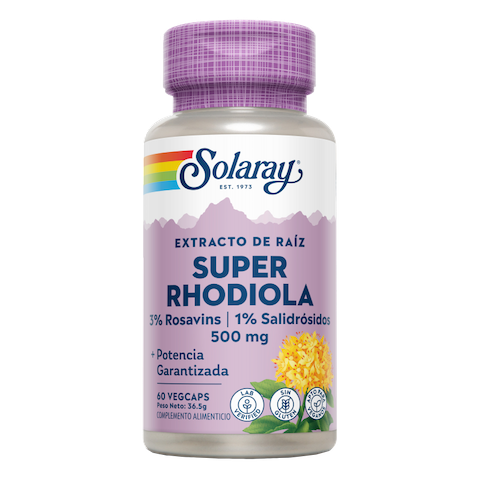 SUPER RHODIOLA 500 mg 60 Vcaps SOLARAY