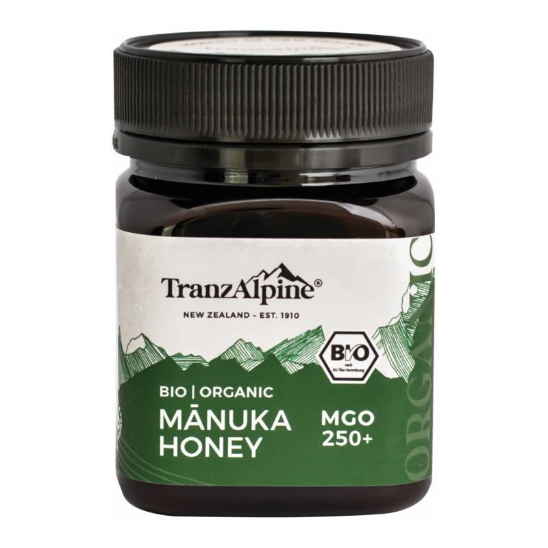 TRANZALPINE MANUKA BIO MGO 250+ 250 GR