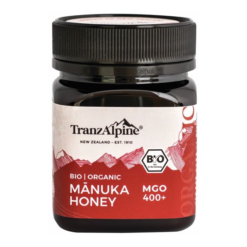 TRANZALPINE MANUKA BIO MGO 400+ 250 GR