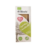 TURRON DE CREMA DE CACAHUETE ECOLOGICO 200 GR EL ABUELO