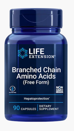 AMINOACIDOS DE CADENA RAMIFICADA (BCAA), 90 CAPS LIFE EXTENSION