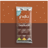 TABLETA DE CHOCOLATE CON CARAMELO SALADO SIN ALERGENOS 70 GR FIDU