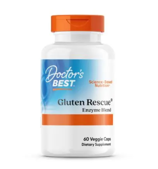 DOCTOR'S BEST, GLUTEN RESCUE WITH GLUTALYTIC, 60 cap
