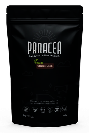 PANACEA PROTEINA VEGANA SABOR CHOCOLATE 350 GR PALEOBULL