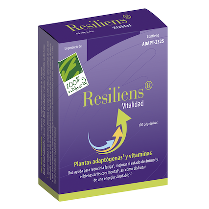 RESILIENS VITALIDAD 60cap. CIEN POR CIEN NATURAL