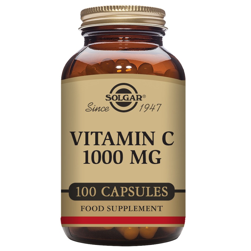 VITAMINA C 1000 mg. Cápsulas Vegetales. 100 SOLGAR