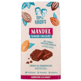 TABLETA DE CHOCOLATE CON LECHE Y ALMENDRAS SIN FRUCTOSA 90 GR TOM KRISSI
