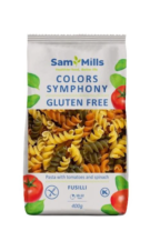 PASTA TRICOLOR COLOR SYMPHONY 400 GR SIN GLUTEN SAM MILLS