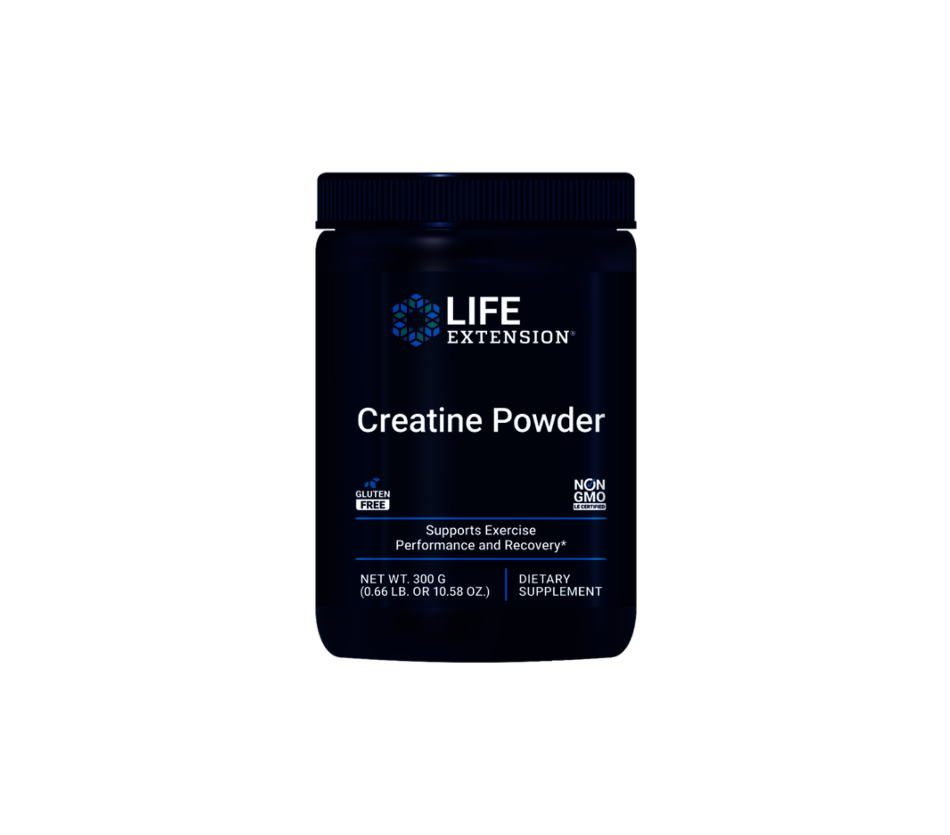 CREATINA EN POLVO 300 GR LIFE EXTENSION
