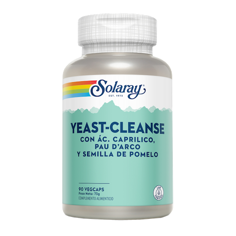 YEAST CLEANSE™- 90 Vegcaps SOLARAY