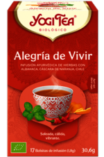 YOGI TEA ALEGRIA DE VIVIR 17 BOLSITAS