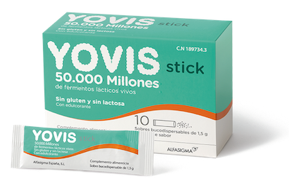 YOVIS Probiótico para el bienestar intestinal 10 sticks
