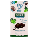 TABLETA DE CHOCOLATE NEGRO CON MENTA SIN FRUCTOSA 90 GR TOM KRISSI