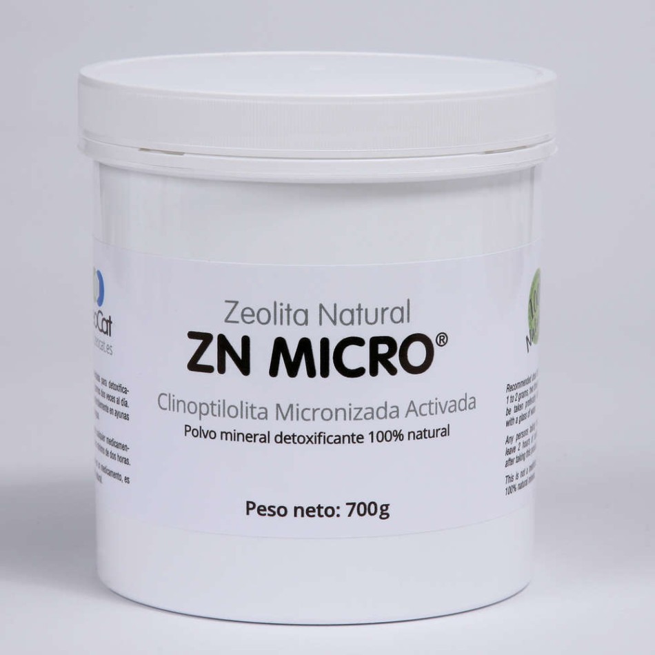ZEOLITA NATURAL ZN MICRO - 700g en polvo ZEOCAT